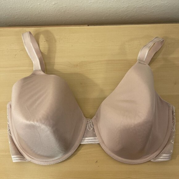 Wacoal Net Effect Underwire Bra 853340, Seamless, Floral Mesh 38DDD - Picture 3 of 14